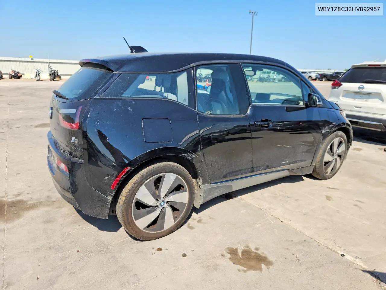 2017 BMW I3 Rex VIN: WBY1Z8C32HV892957 Lot: 59643526