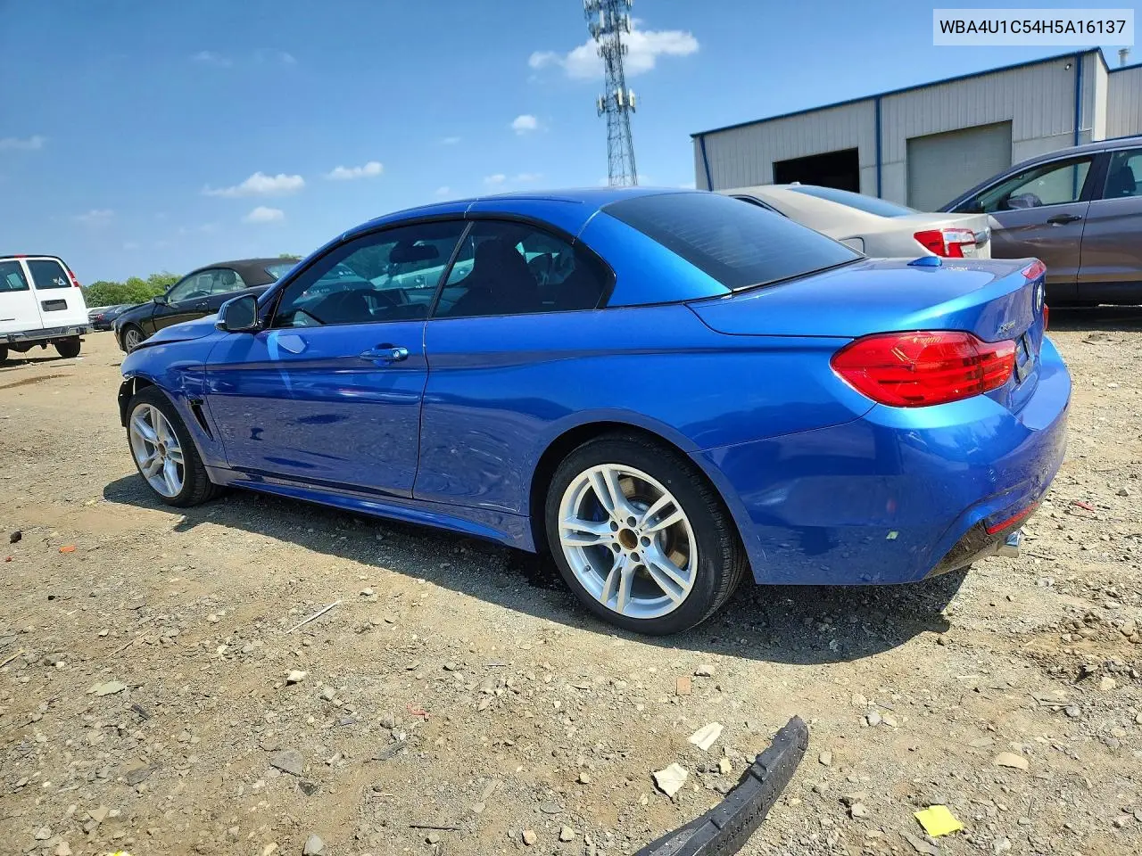 2017 BMW 440Xi VIN: WBA4U1C54H5A16137 Lot: 59667966