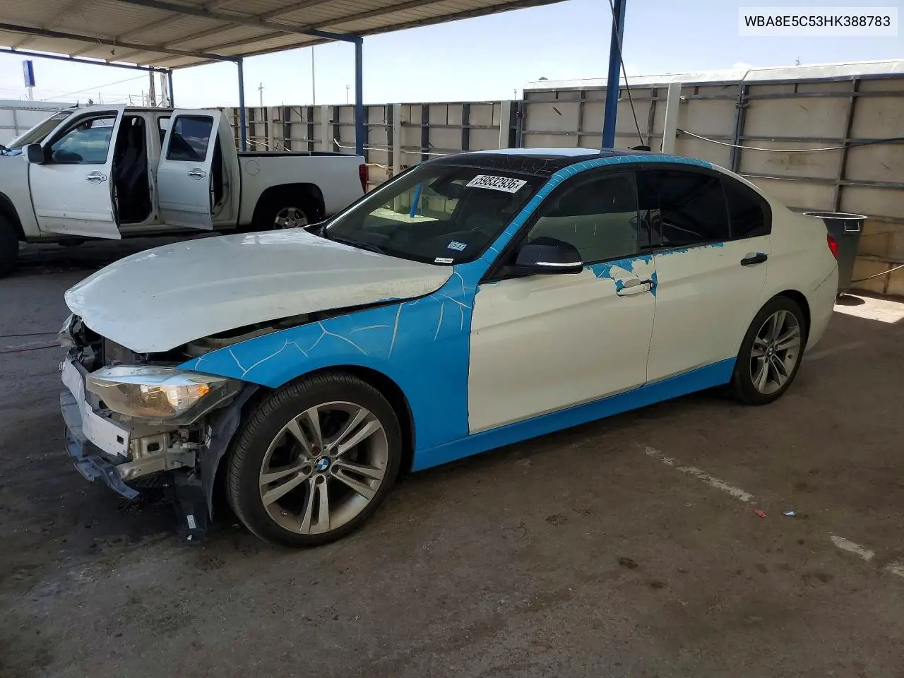 2017 BMW 328 D VIN: WBA8E5C53HK388783 Lot: 59832936