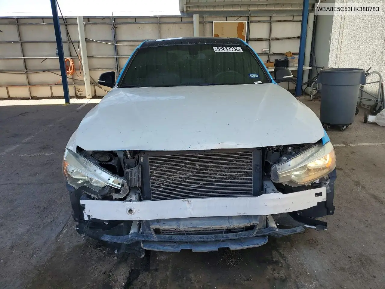 2017 BMW 328 D VIN: WBA8E5C53HK388783 Lot: 59832936