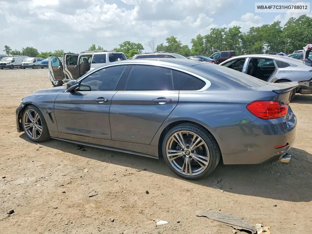2017 BMW 430I Gran Coupe VIN: WBA4F7C31HG788012 Lot: 59849596