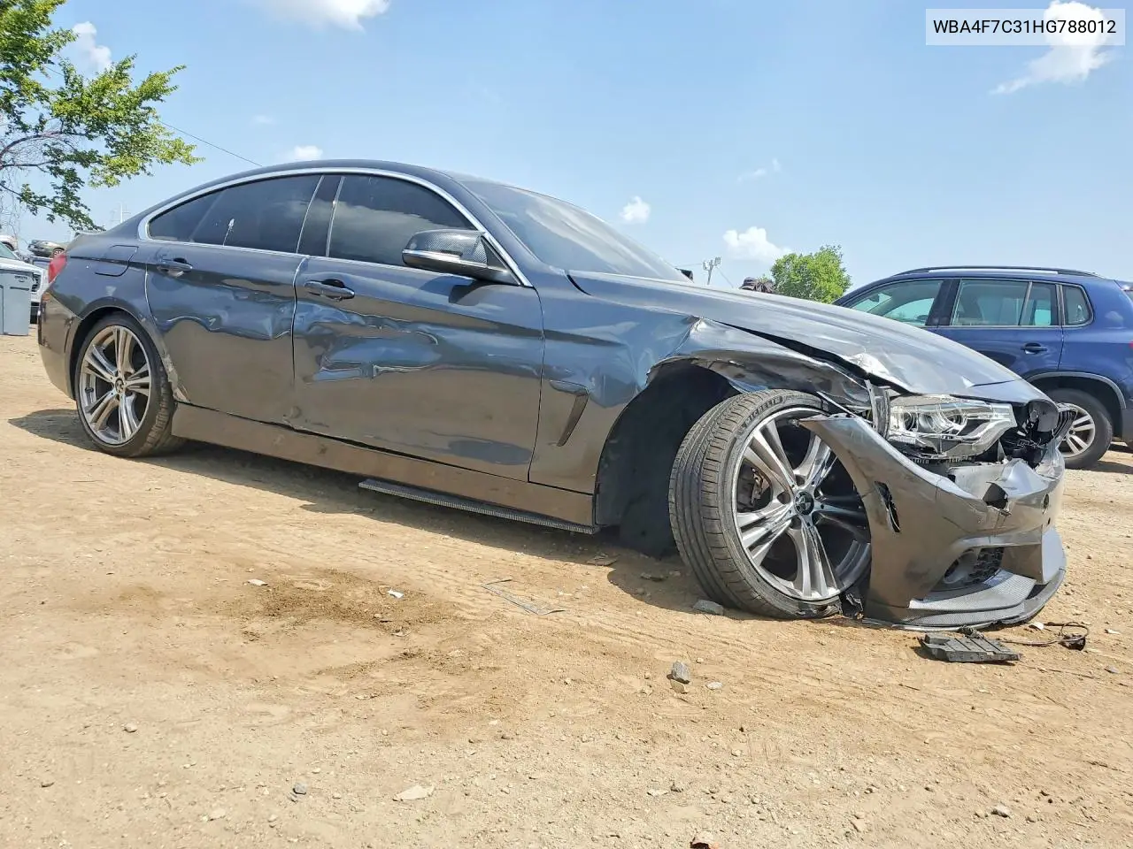 2017 BMW 430I Gran Coupe VIN: WBA4F7C31HG788012 Lot: 59849596