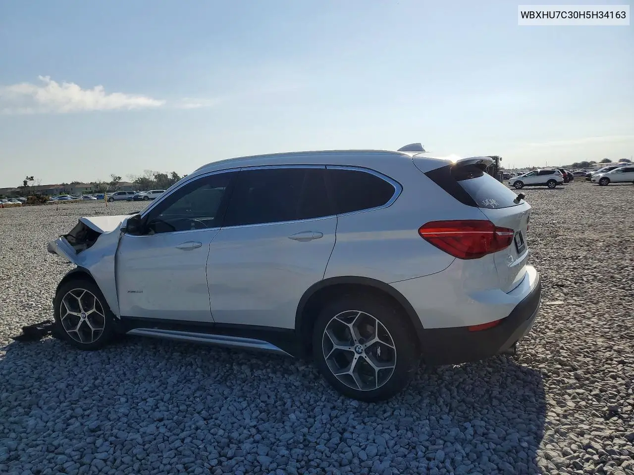 2017 BMW X1 Sdrive28I VIN: WBXHU7C30H5H34163 Lot: 59877776