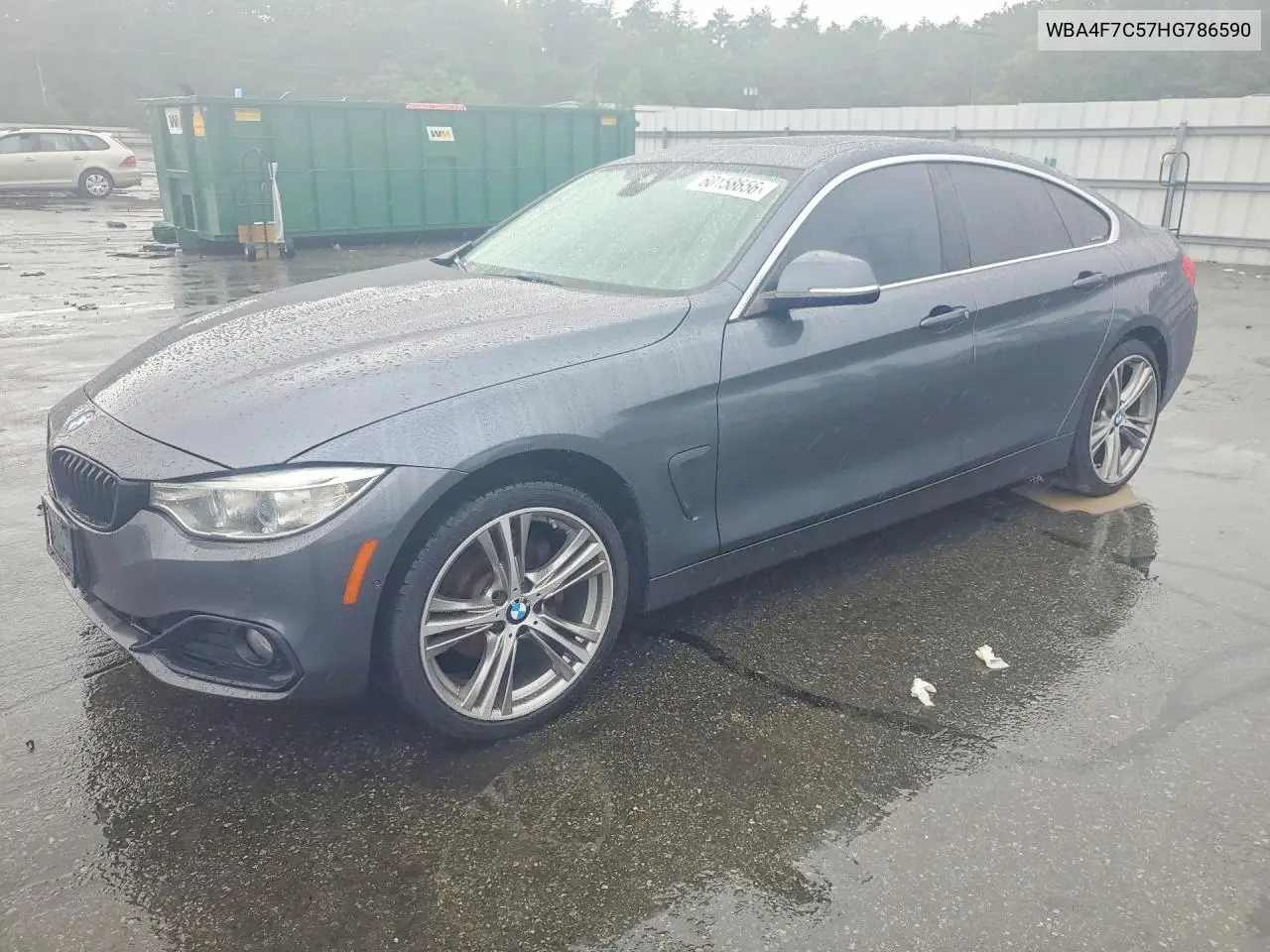 2017 BMW 430I Gran Coupe VIN: WBA4F7C57HG786590 Lot: 60158656