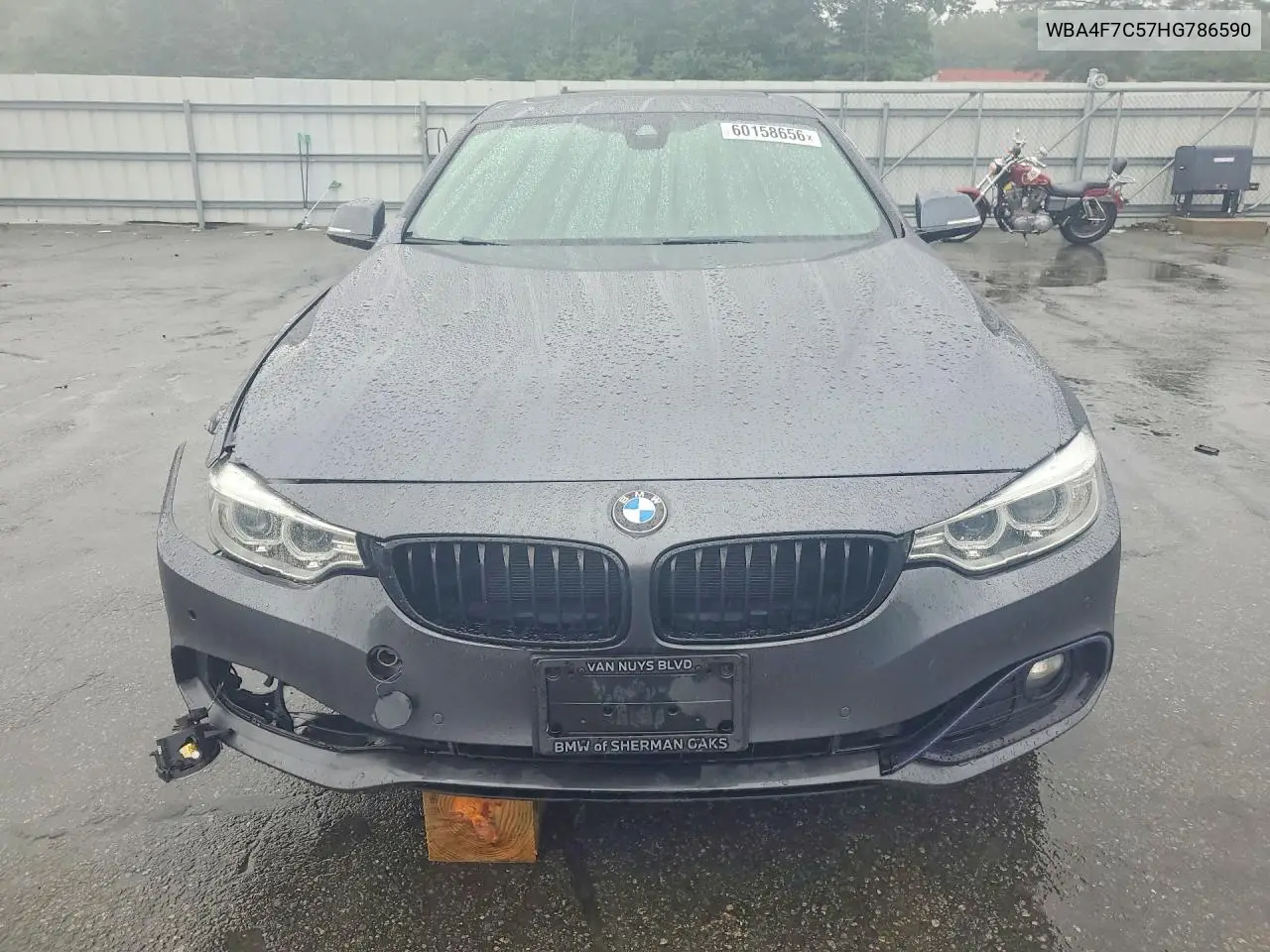 2017 BMW 430I Gran Coupe VIN: WBA4F7C57HG786590 Lot: 60158656