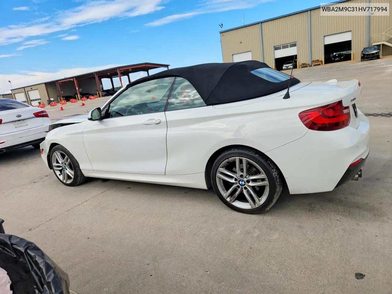 2017 BMW 230Xi VIN: WBA2M9C31HV717994 Lot: 61173806