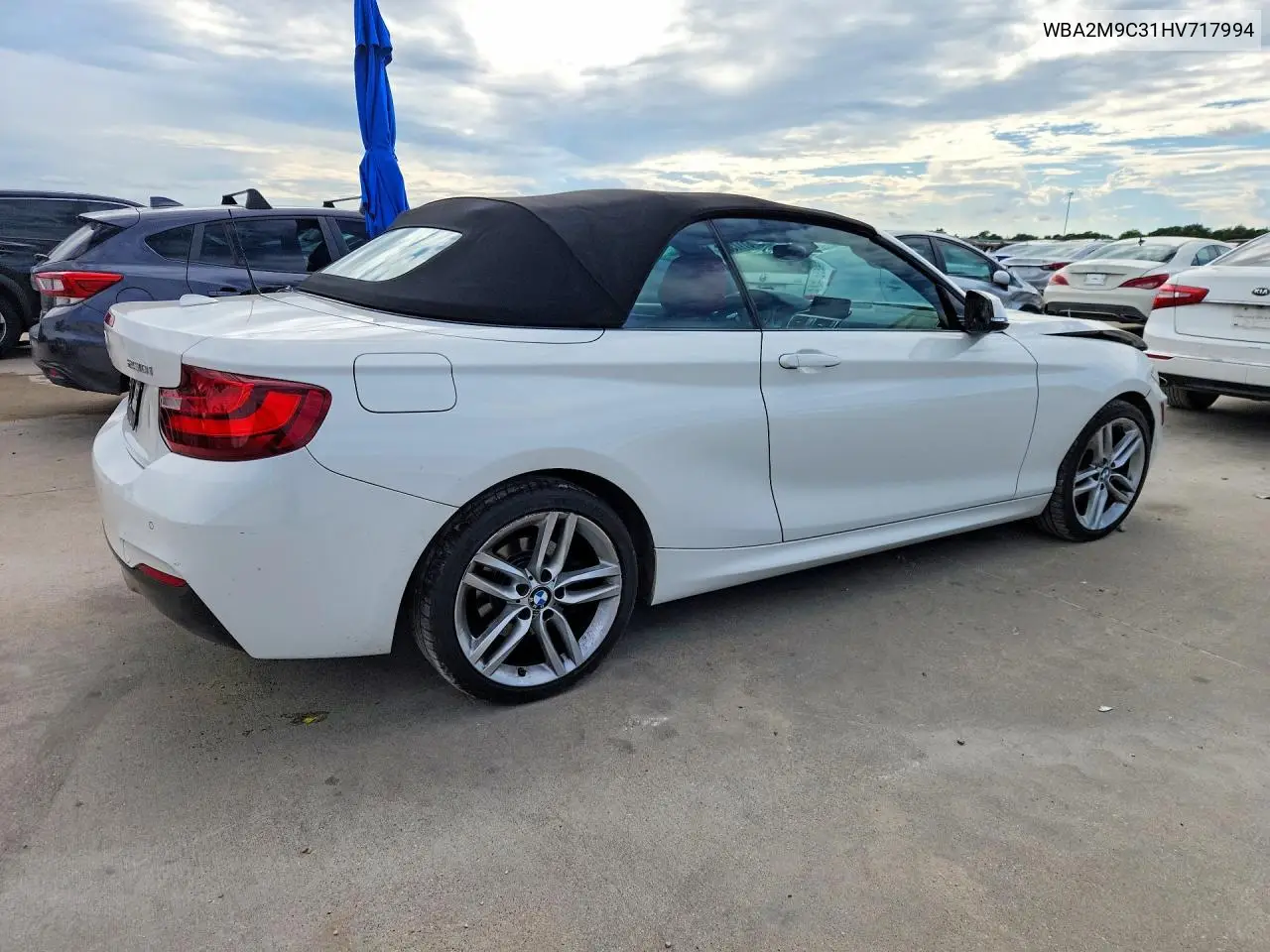 2017 BMW 230Xi VIN: WBA2M9C31HV717994 Lot: 61173806