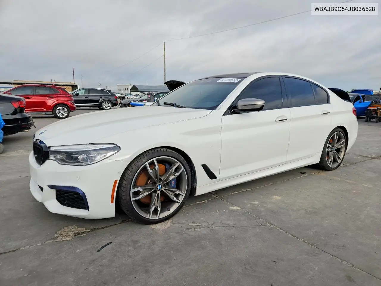 2018 BMW M550Xi VIN: WBAJB9C54JB036528 Lot: 49300656