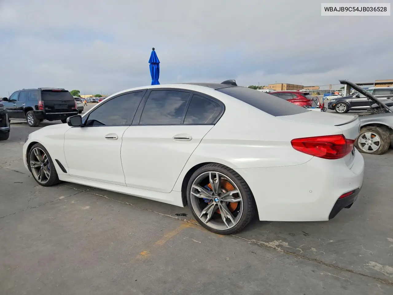 2018 BMW M550Xi VIN: WBAJB9C54JB036528 Lot: 49300656