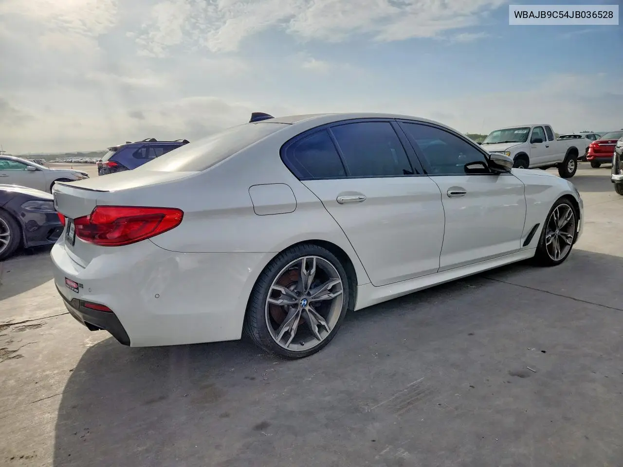 2018 BMW M550Xi VIN: WBAJB9C54JB036528 Lot: 49300656