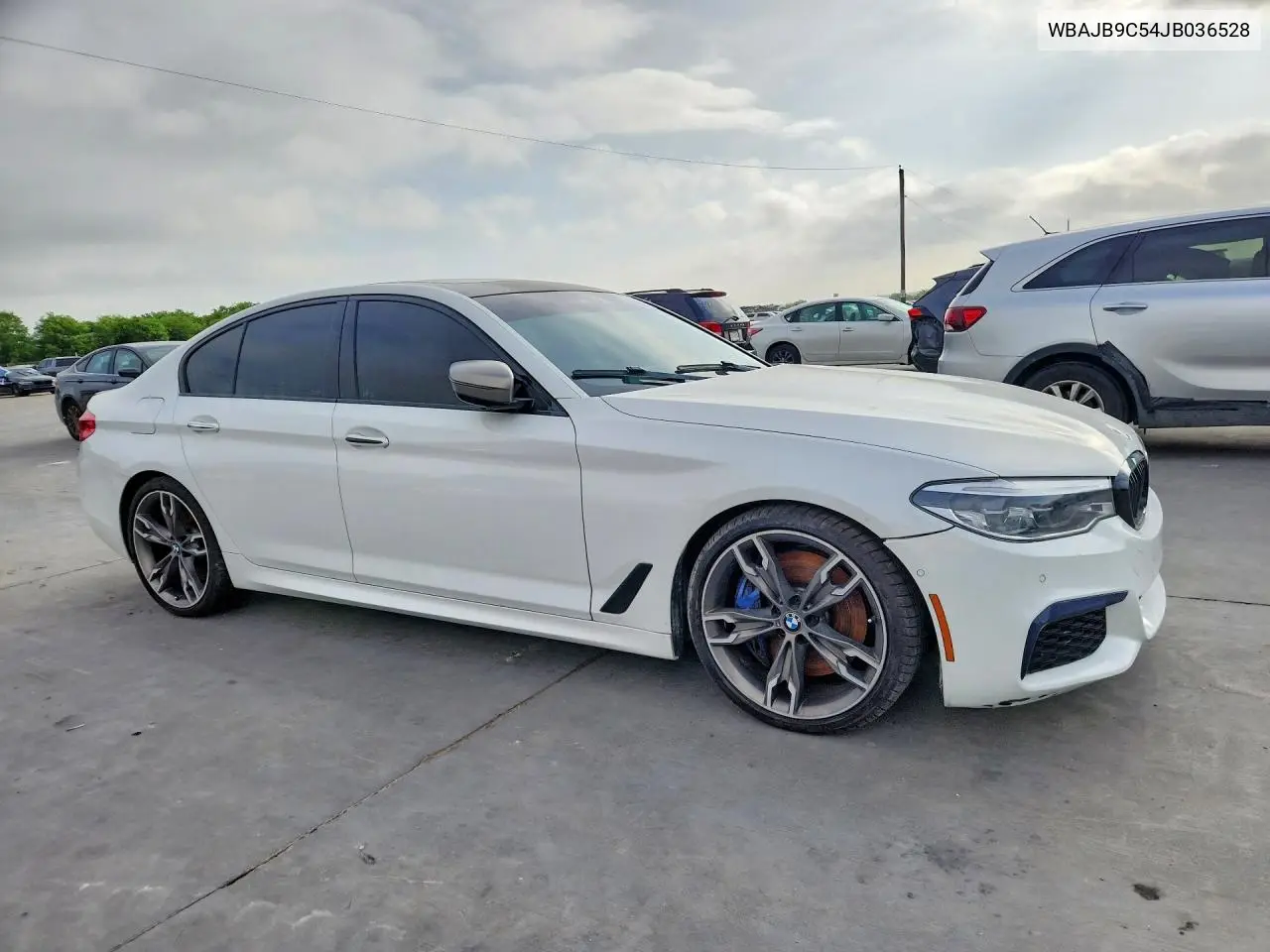 2018 BMW M550Xi VIN: WBAJB9C54JB036528 Lot: 49300656