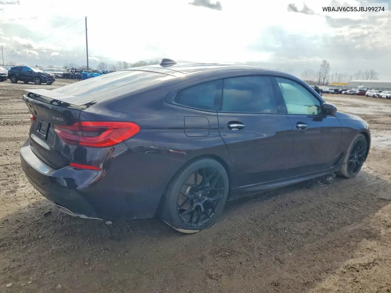 2018 BMW 640 Xigt VIN: WBAJV6C55JBJ99274 Lot: 49368946