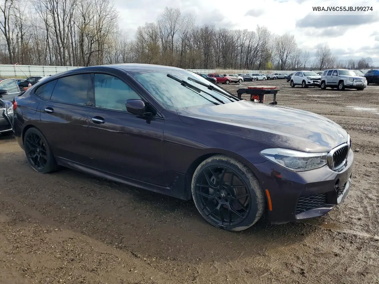 2018 BMW 640 Xigt VIN: WBAJV6C55JBJ99274 Lot: 49368946