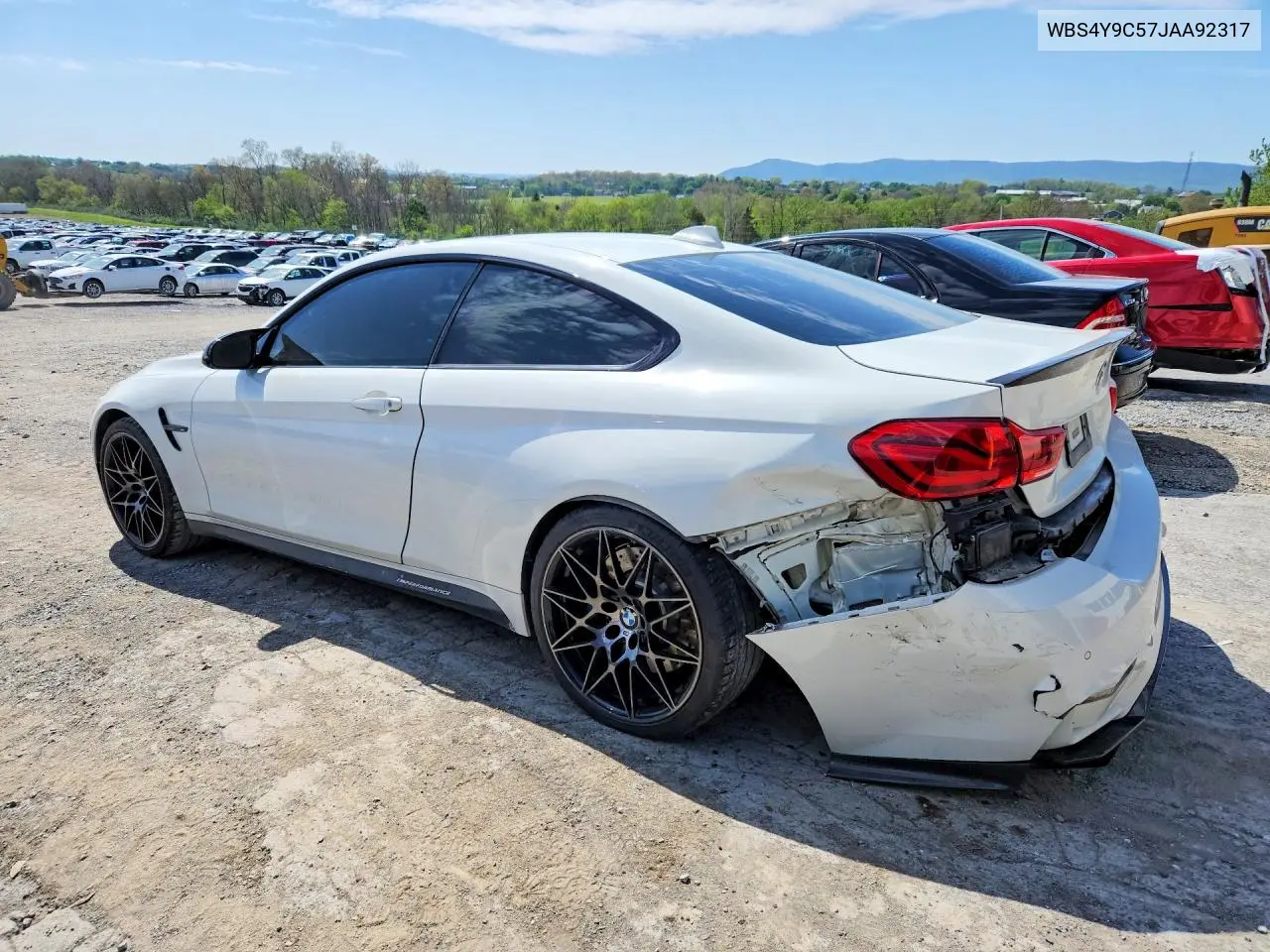 2018 BMW M4 VIN: WBS4Y9C57JAA92317 Lot: 50761556