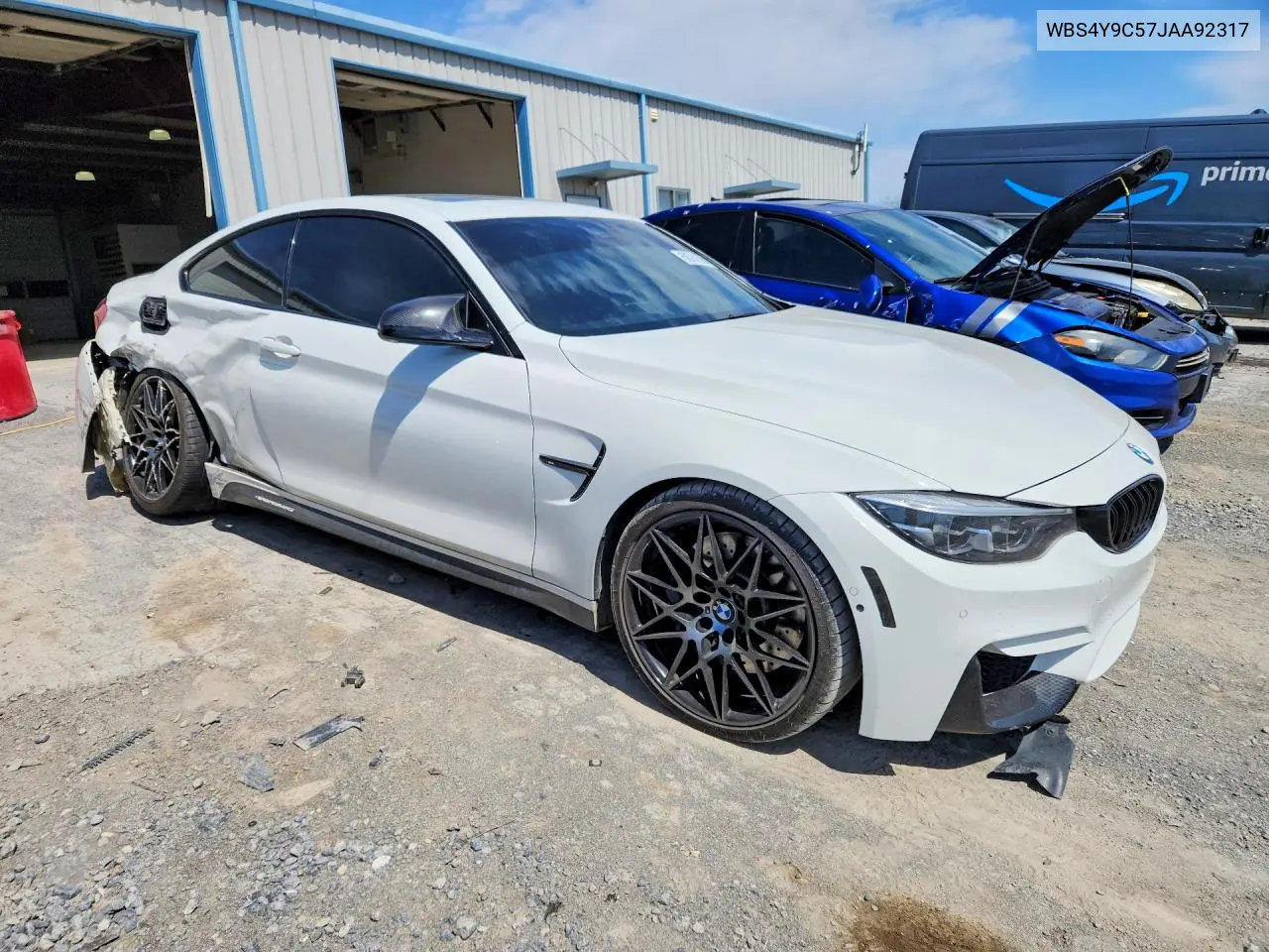 2018 BMW M4 VIN: WBS4Y9C57JAA92317 Lot: 50761556