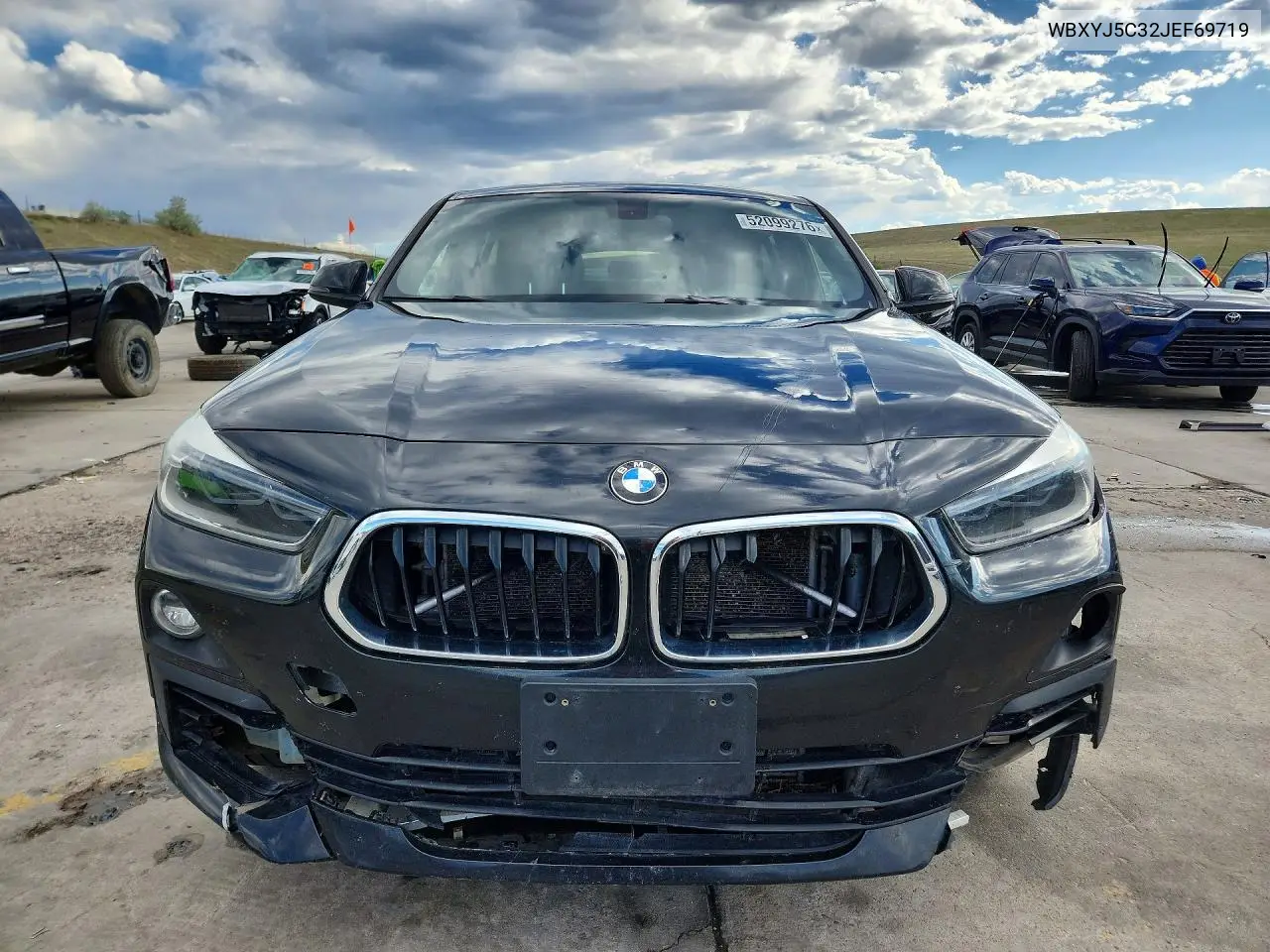 2018 BMW X2 xDrive28I VIN: WBXYJ5C32JEF69719 Lot: 52099276