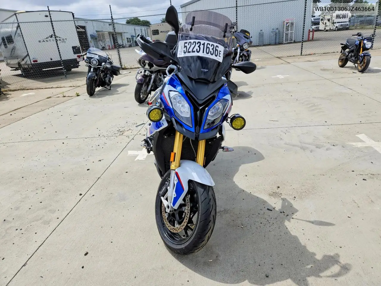 2018 BMW S 1000 Xr VIN: WB10D1306JZ463664 Lot: 52231636