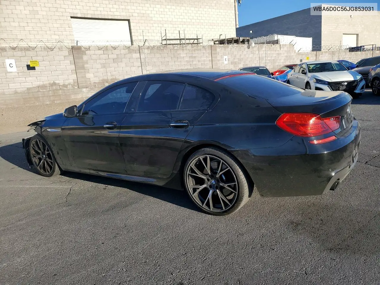 2018 BMW 640 I Gran Coupe VIN: WBA6D0C56JG853031 Lot: 52541806