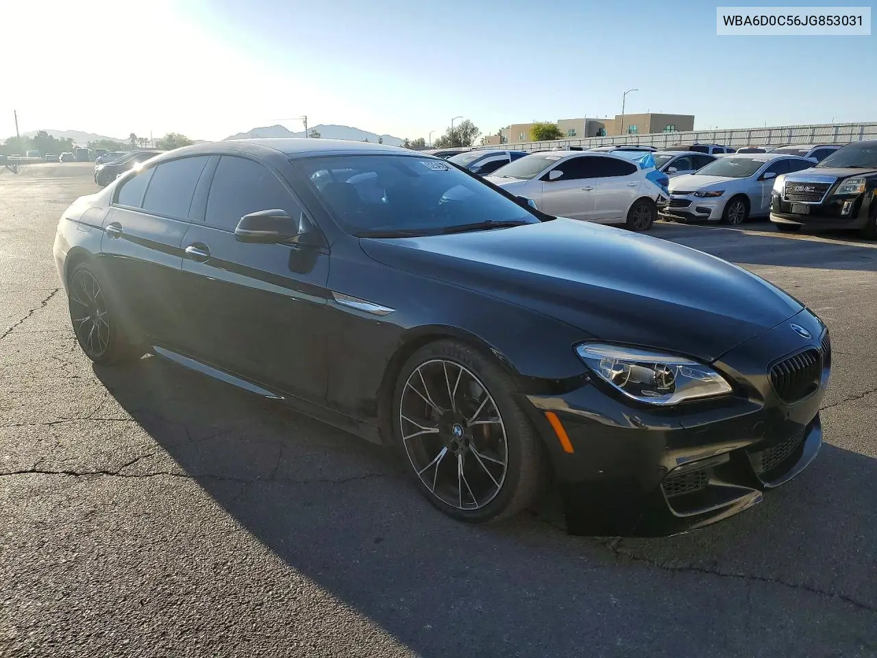 2018 BMW 640 I Gran Coupe VIN: WBA6D0C56JG853031 Lot: 52541806