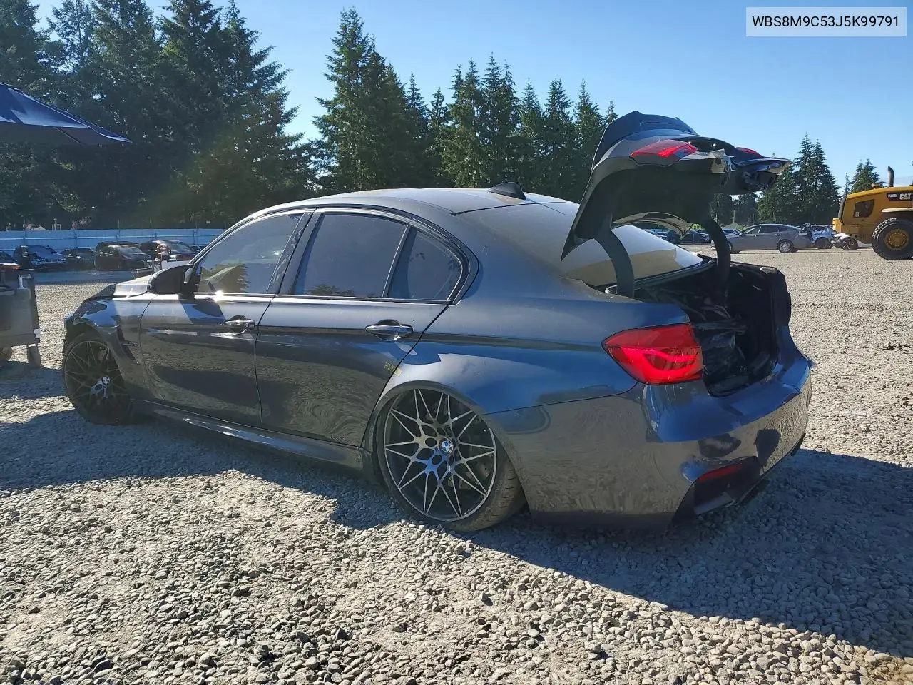2018 BMW M3 VIN: WBS8M9C53J5K99791 Lot: 54150426