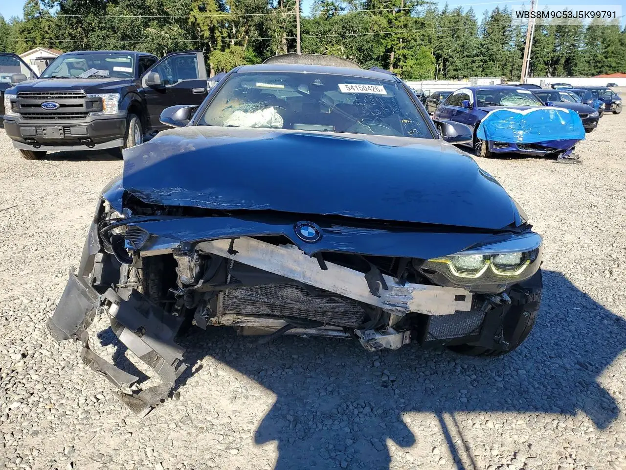 2018 BMW M3 VIN: WBS8M9C53J5K99791 Lot: 54150426
