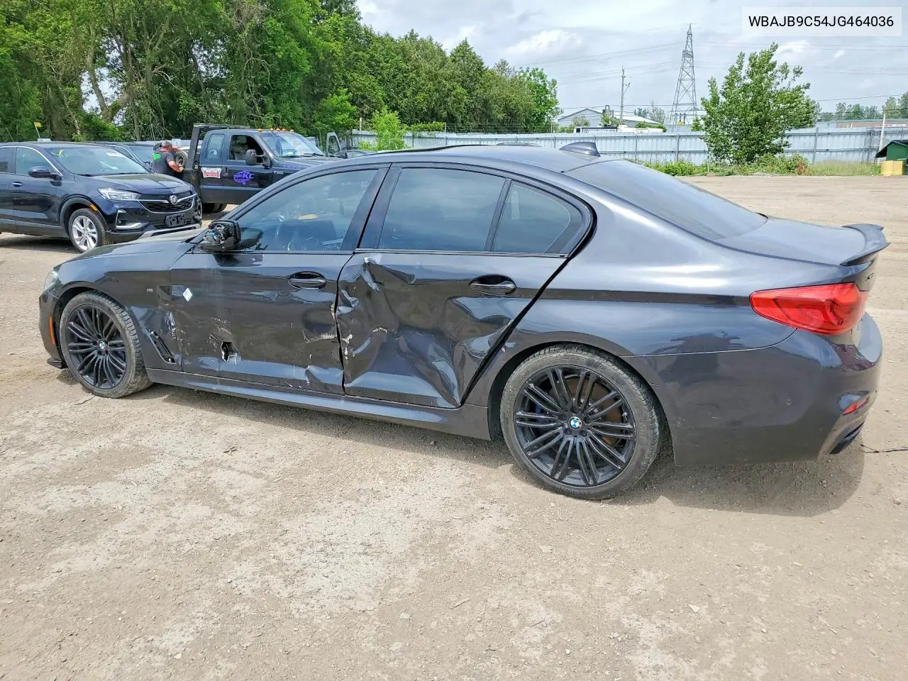2018 BMW M550Xi VIN: WBAJB9C54JG464036 Lot: 54492026