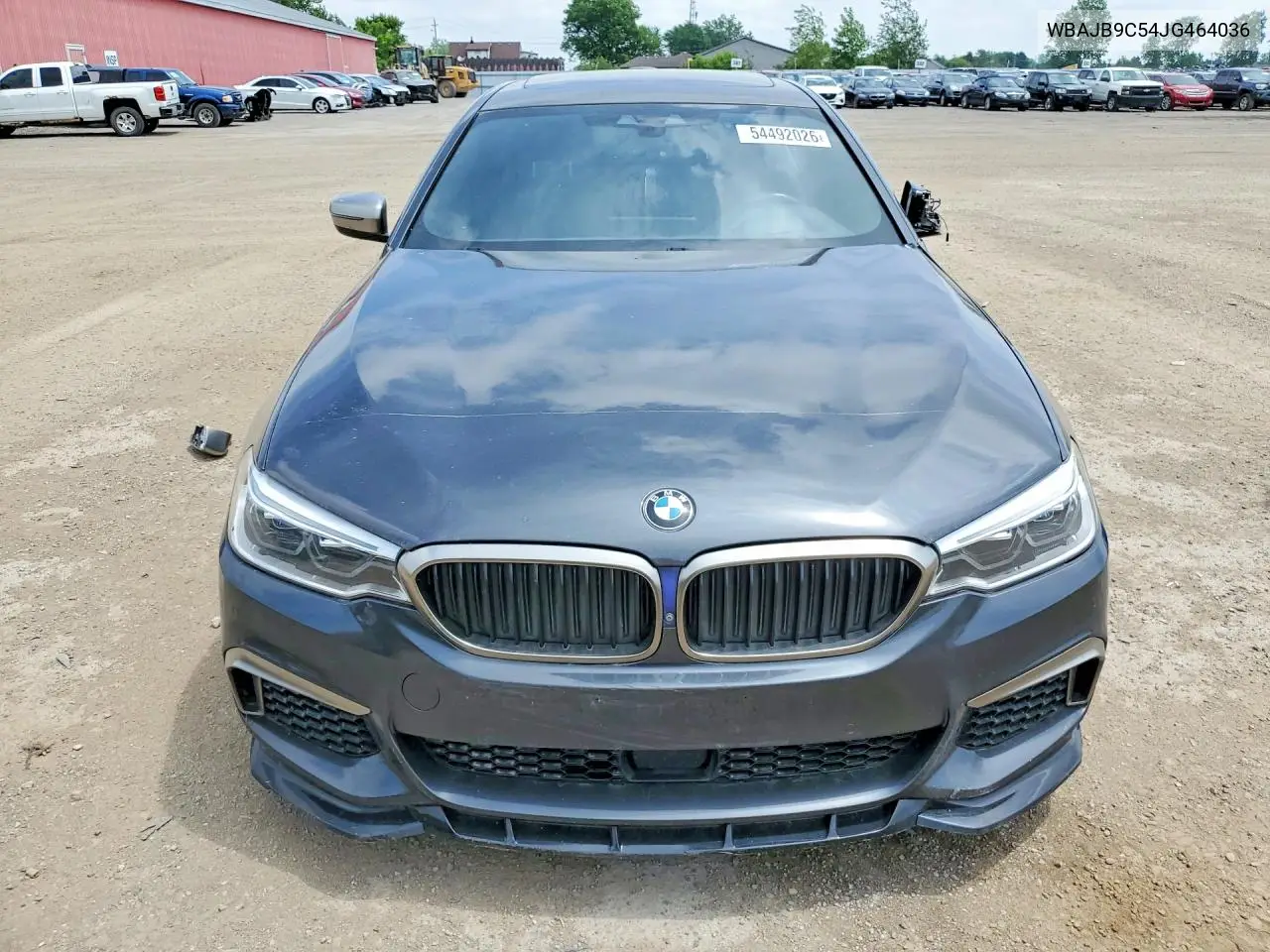 2018 BMW M550Xi VIN: WBAJB9C54JG464036 Lot: 54492026