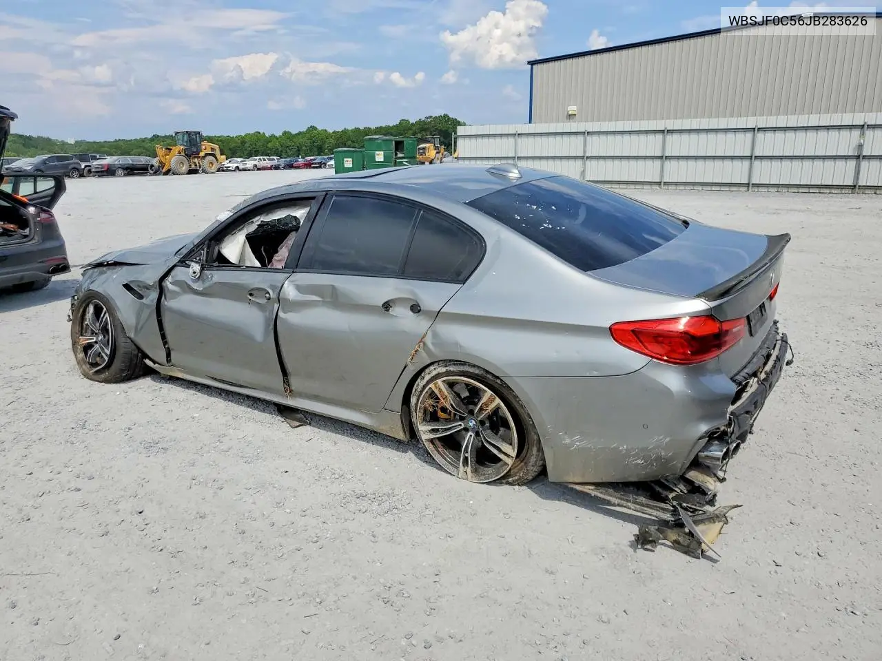 2018 BMW M5 VIN: WBSJF0C56JB283626 Lot: 54494286
