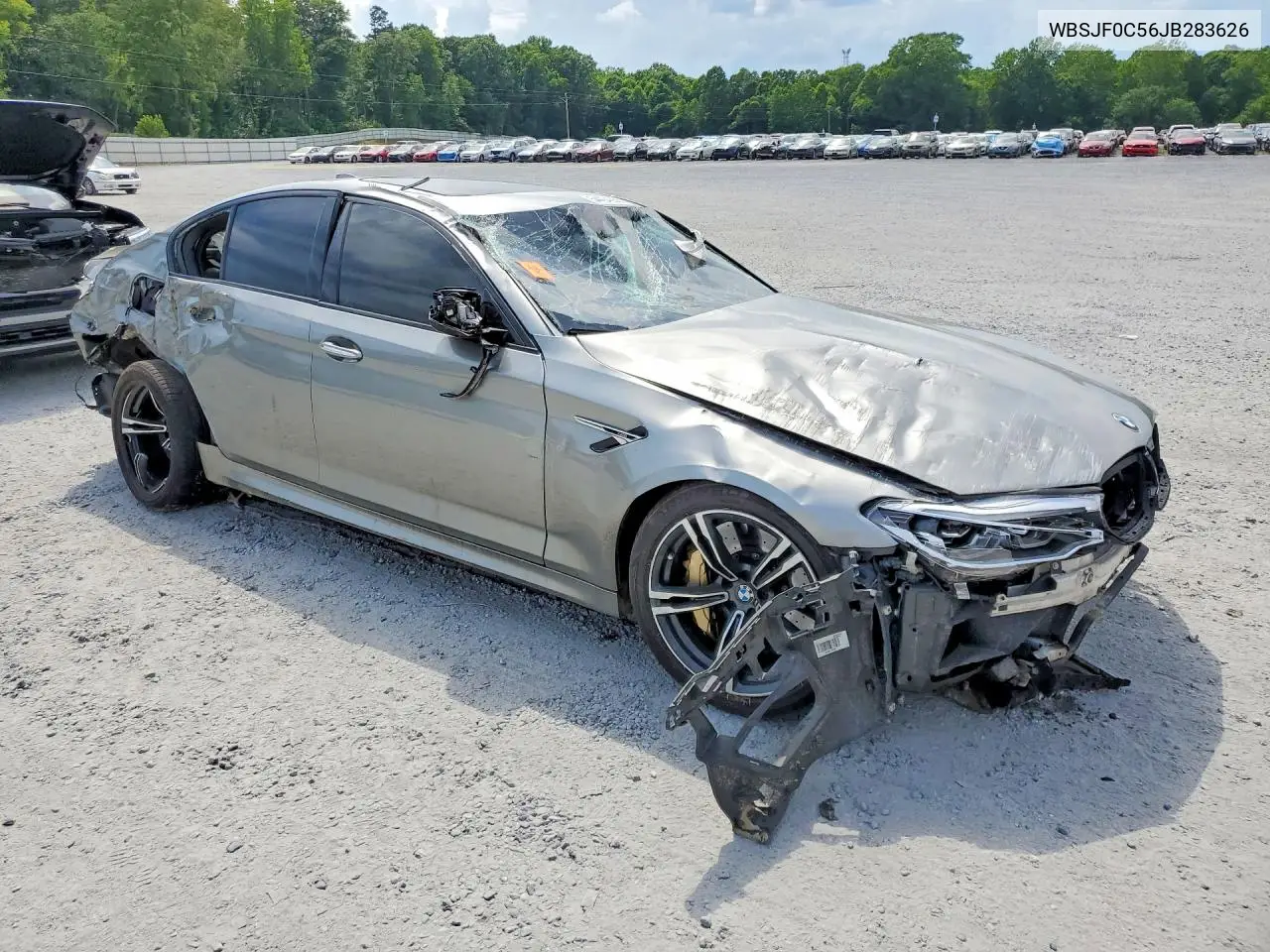 2018 BMW M5 VIN: WBSJF0C56JB283626 Lot: 54494286