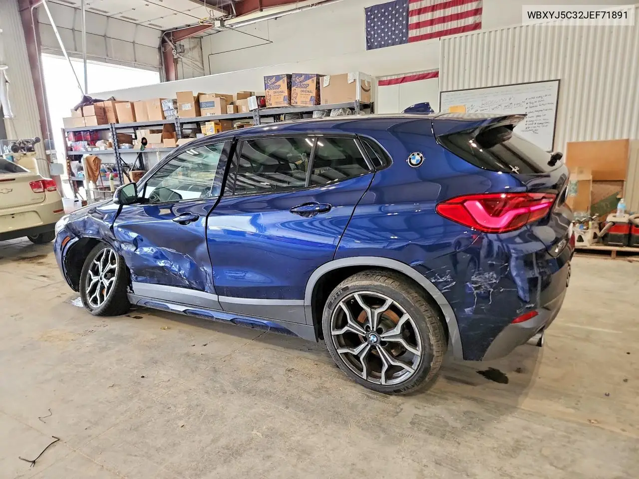 2018 BMW X2 xDrive28I VIN: WBXYJ5C32JEF71891 Lot: 55023306