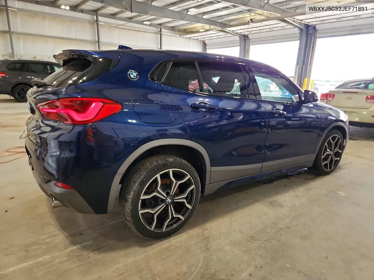 2018 BMW X2 xDrive28I VIN: WBXYJ5C32JEF71891 Lot: 55023306