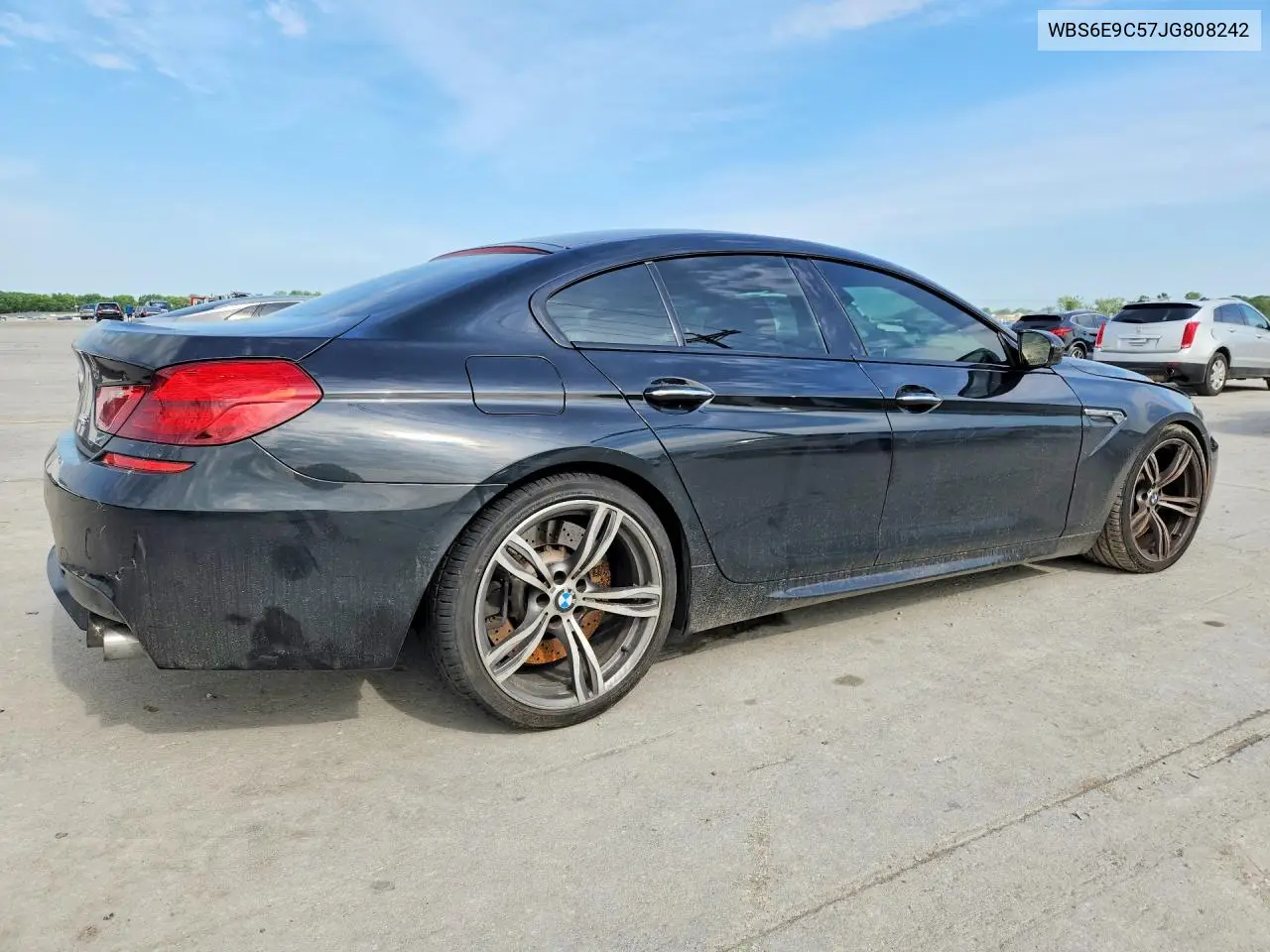 2018 BMW M6 Gran Coupe VIN: WBS6E9C57JG808242 Lot: 55299156