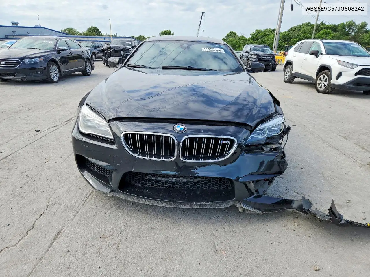 2018 BMW M6 Gran Coupe VIN: WBS6E9C57JG808242 Lot: 55299156