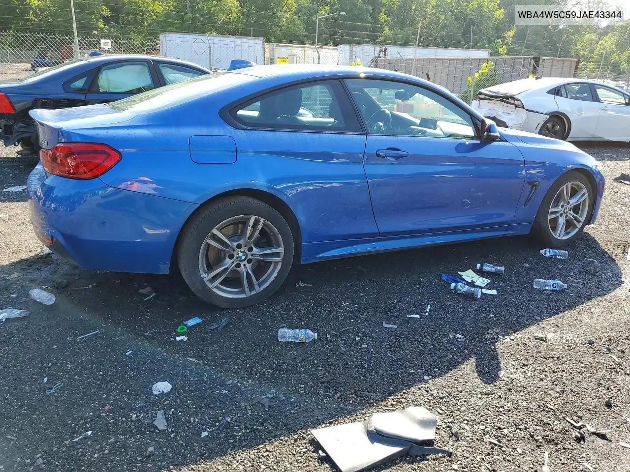 2018 BMW 430Xi VIN: WBA4W5C59JAE43344 Lot: 55947456