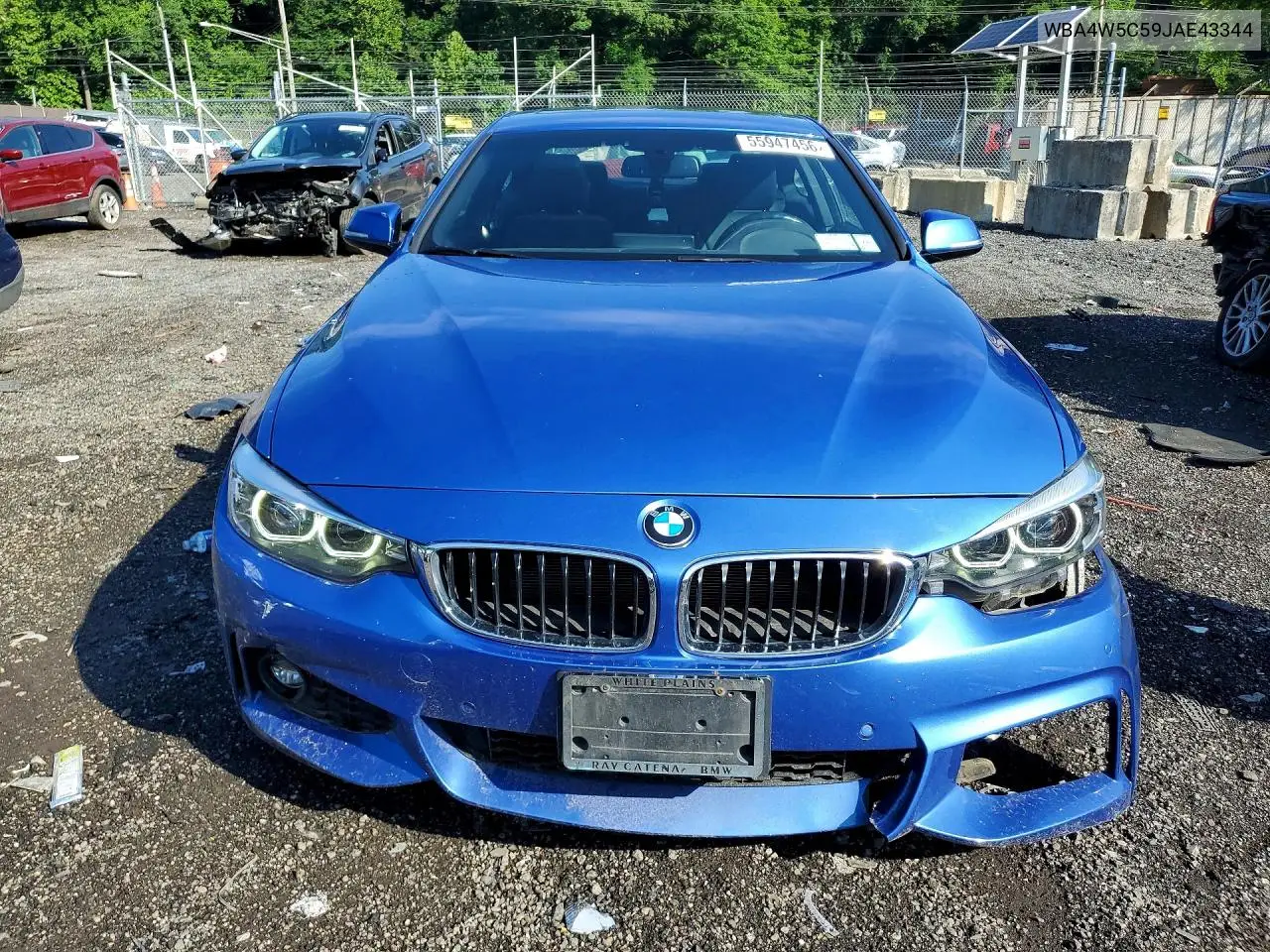 2018 BMW 430Xi VIN: WBA4W5C59JAE43344 Lot: 55947456