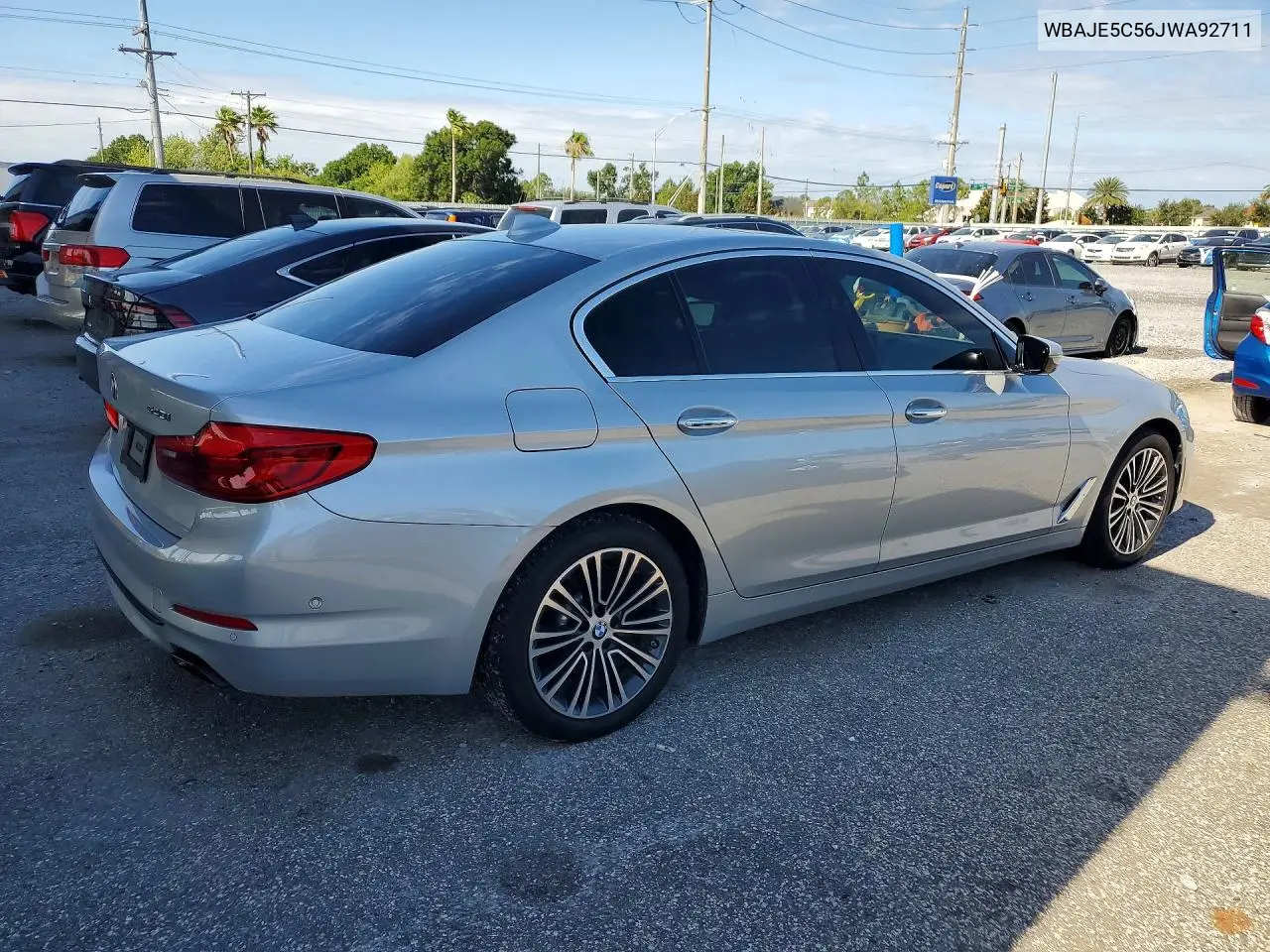 2018 BMW 540 I VIN: WBAJE5C56JWA92711 Lot: 55971646