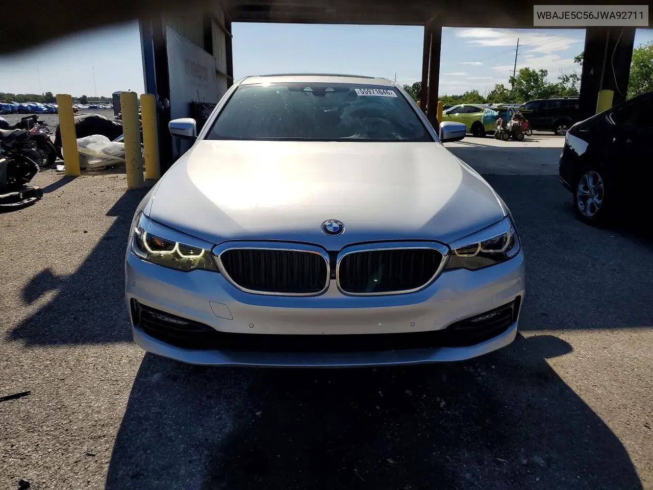 2018 BMW 540 I VIN: WBAJE5C56JWA92711 Lot: 55971646