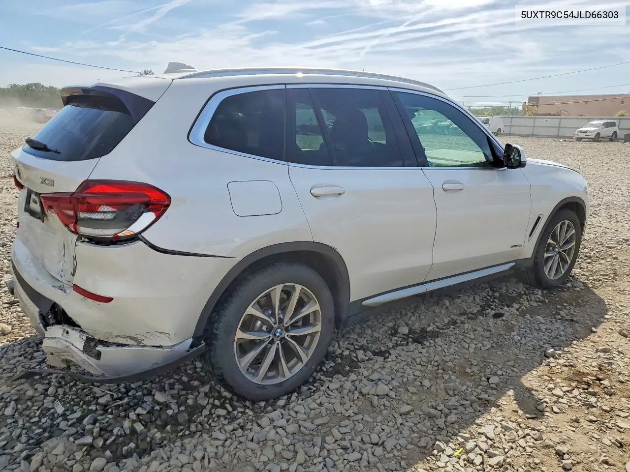 2018 BMW X3 xDrive30I VIN: 5UXTR9C54JLD66303 Lot: 55978786