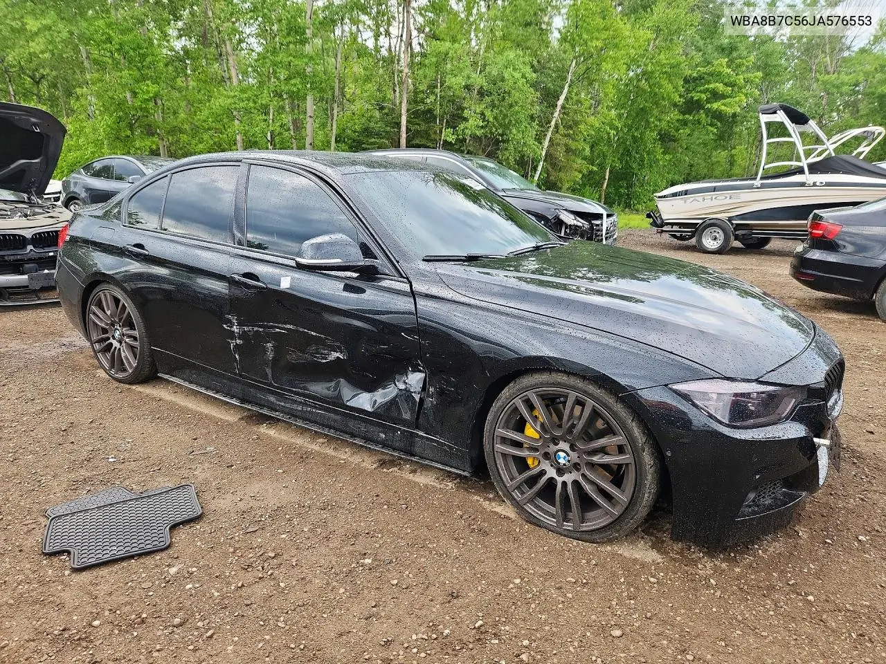 2018 BMW 340 Xi VIN: WBA8B7C56JA576553 Lot: 56303376