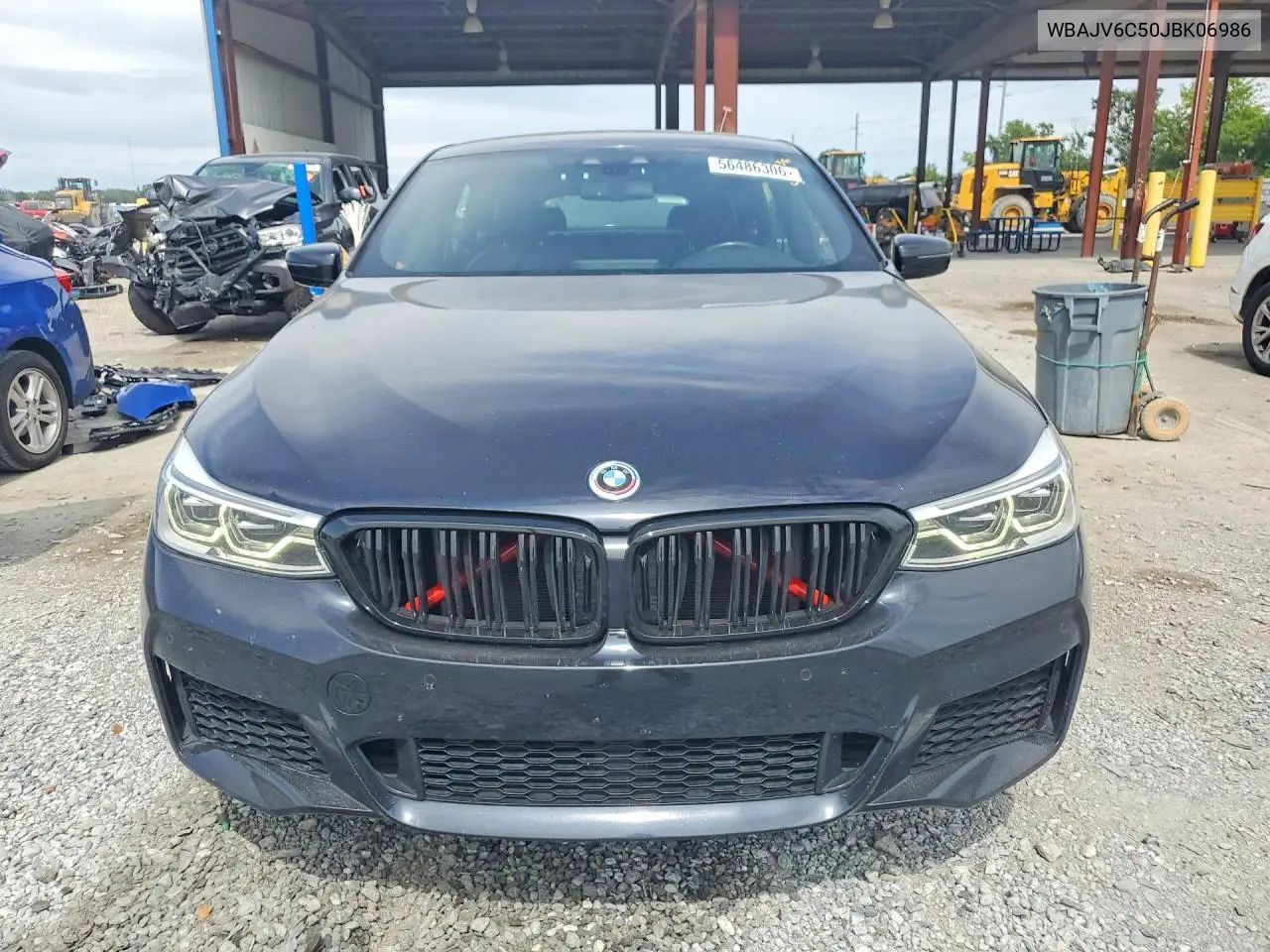 2018 BMW 640 Xigt VIN: WBAJV6C50JBK06986 Lot: 56486306