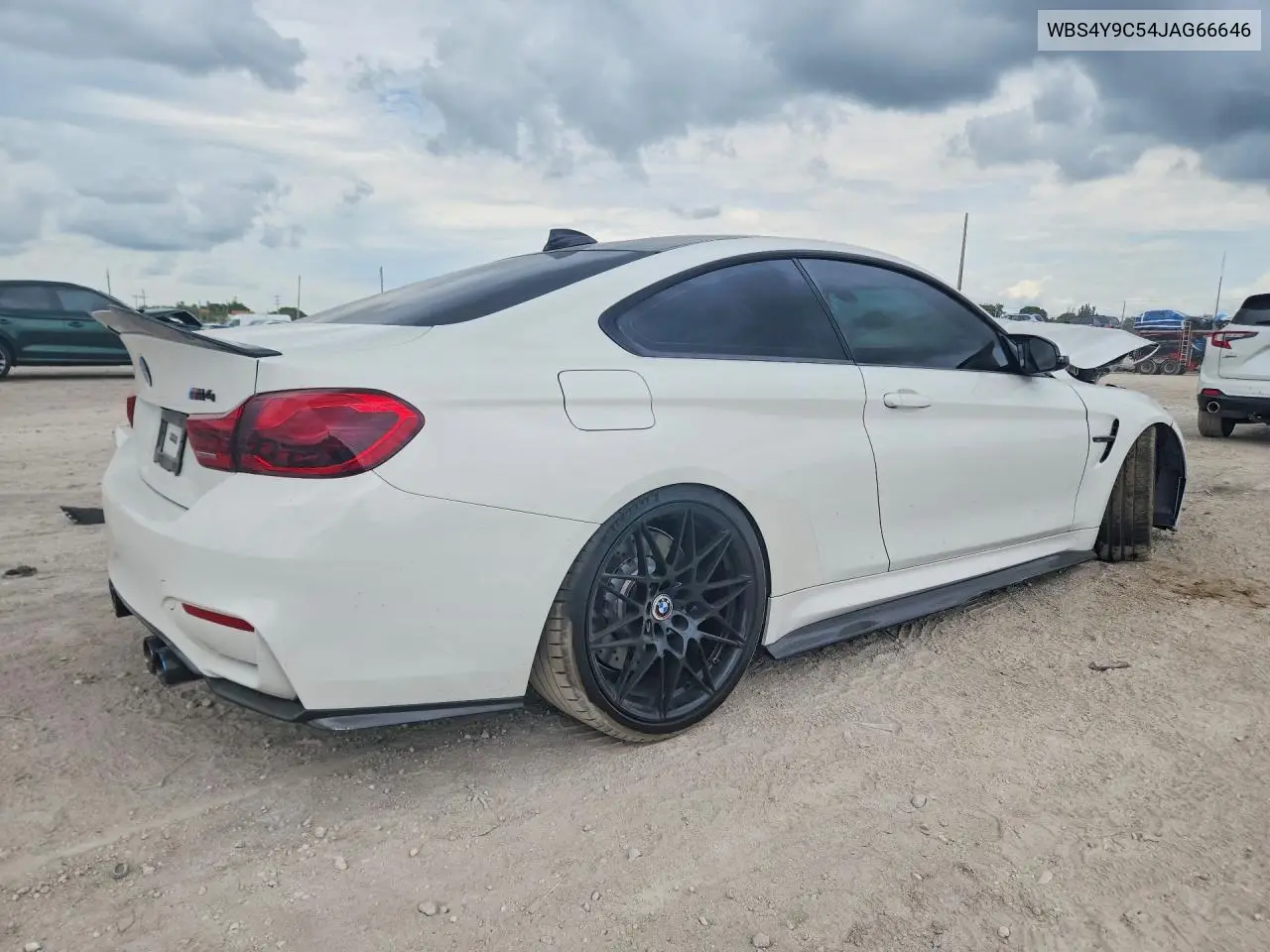 2018 BMW M4 VIN: WBS4Y9C54JAG66646 Lot: 56762636