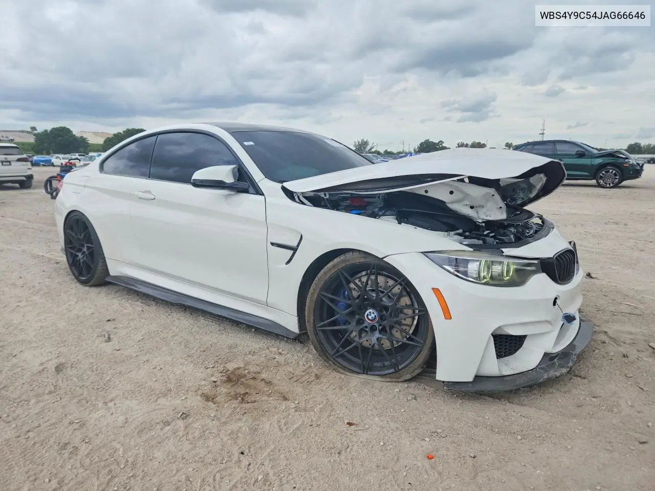 2018 BMW M4 VIN: WBS4Y9C54JAG66646 Lot: 56762636