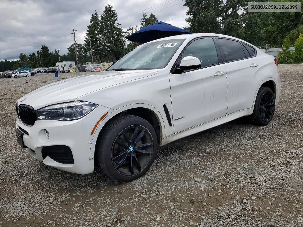 2018 BMW X6 xDrive35I VIN: 5UXKU2C59J0Z62099 Lot: 56807186