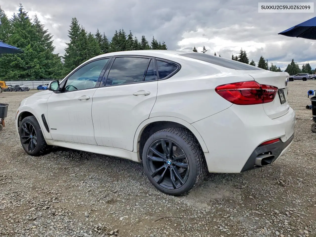 2018 BMW X6 xDrive35I VIN: 5UXKU2C59J0Z62099 Lot: 56807186