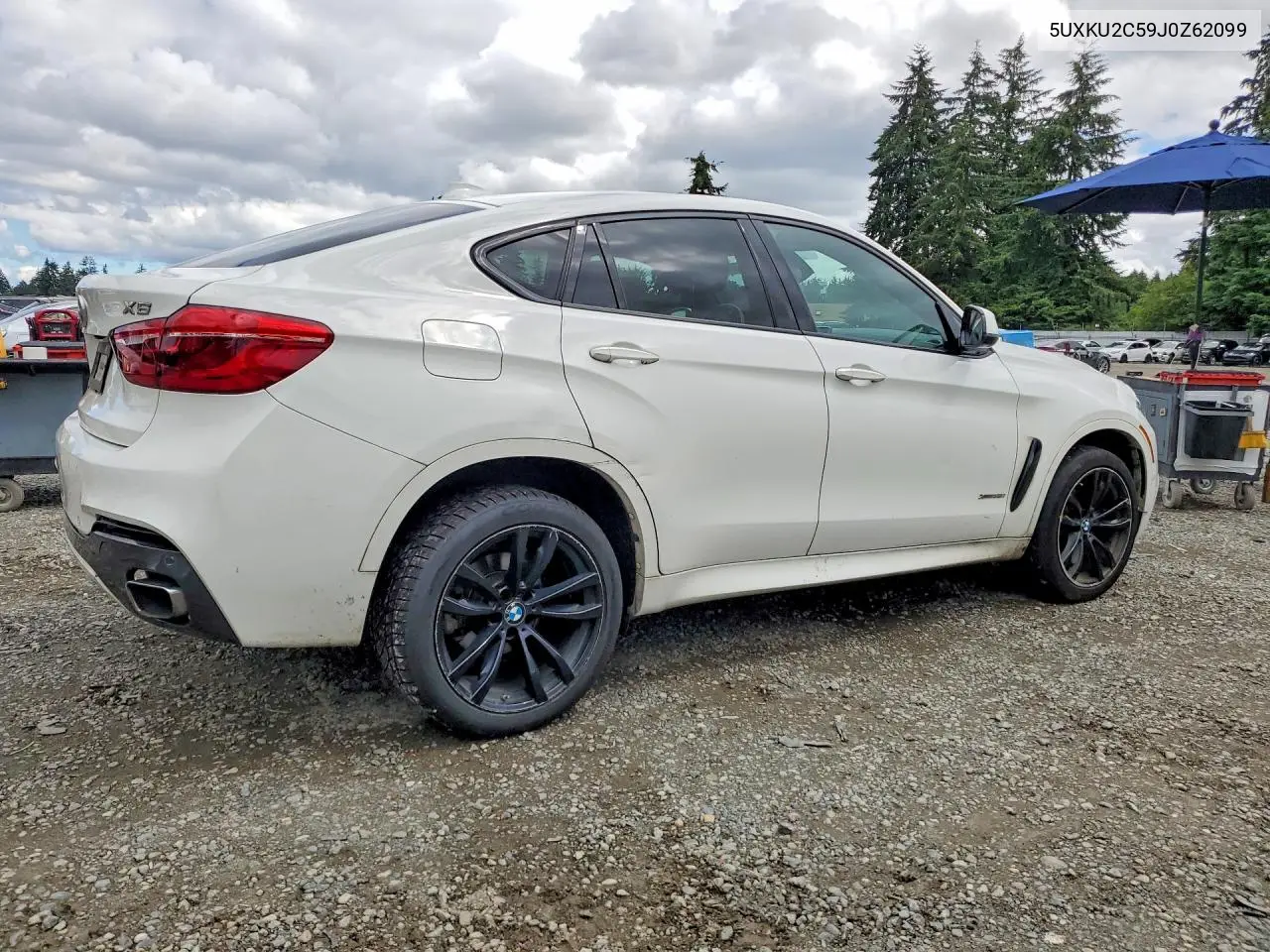 2018 BMW X6 xDrive35I VIN: 5UXKU2C59J0Z62099 Lot: 56807186