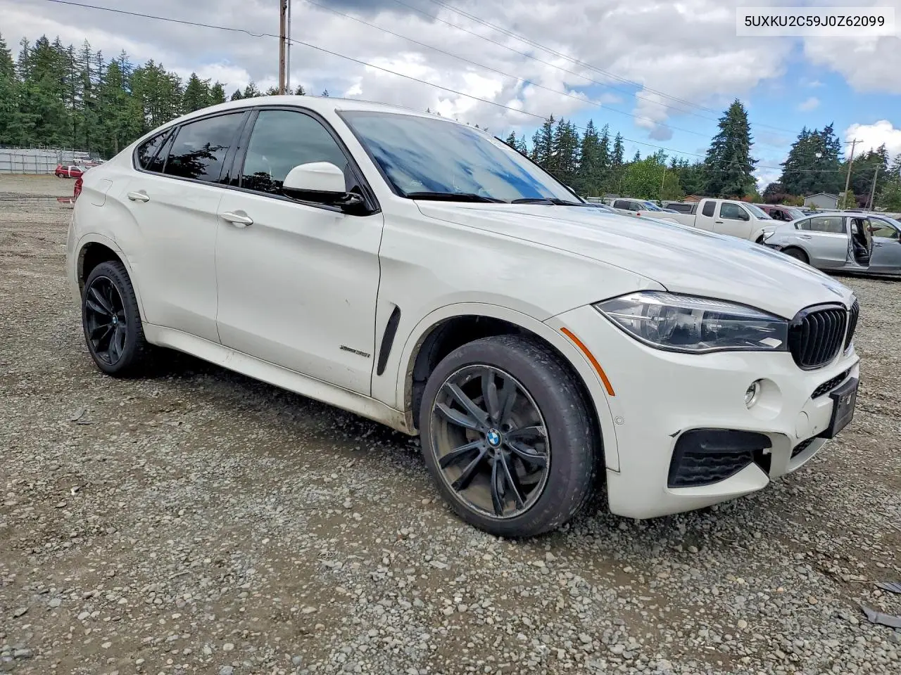 2018 BMW X6 xDrive35I VIN: 5UXKU2C59J0Z62099 Lot: 56807186