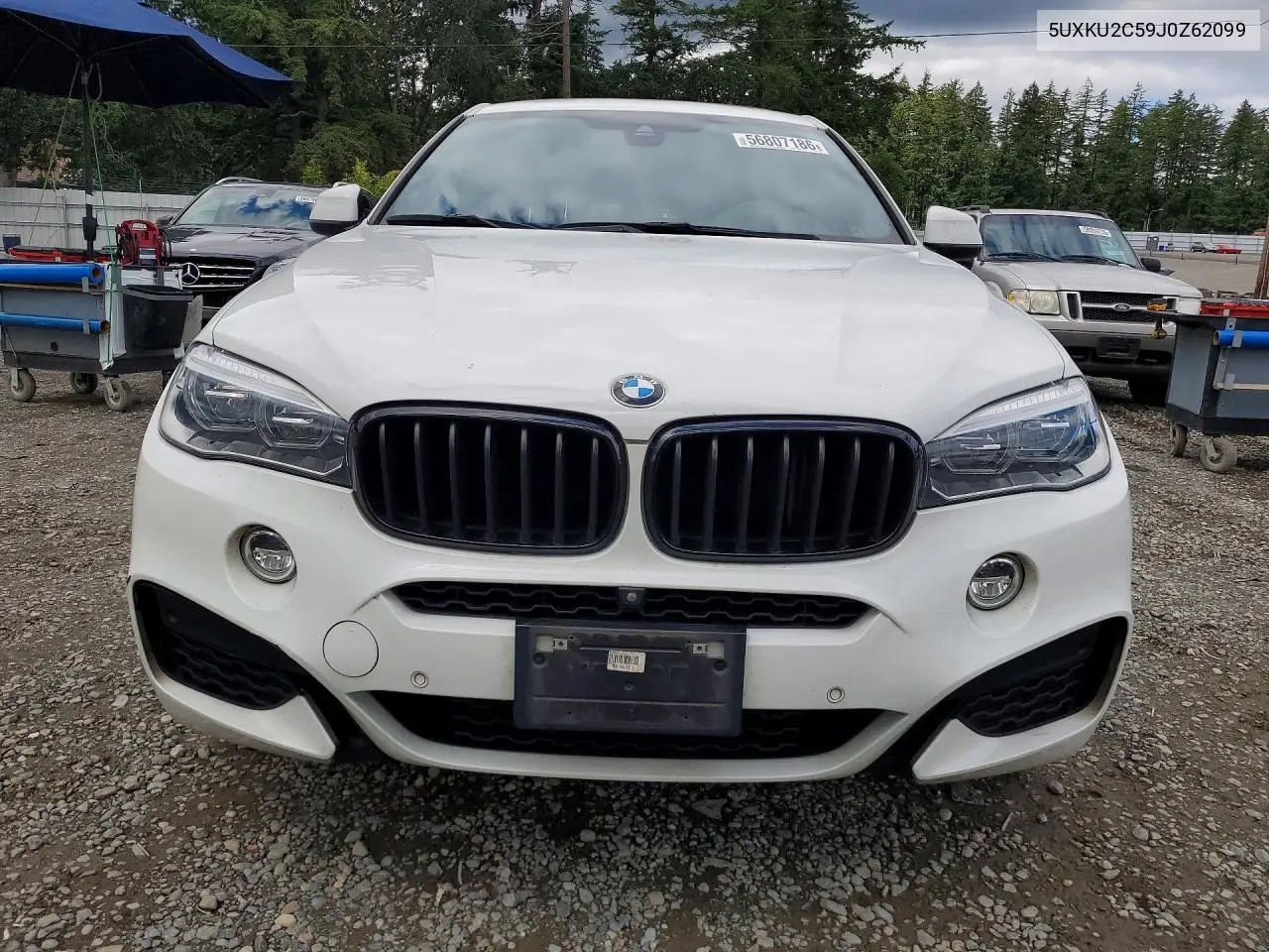 2018 BMW X6 xDrive35I VIN: 5UXKU2C59J0Z62099 Lot: 56807186