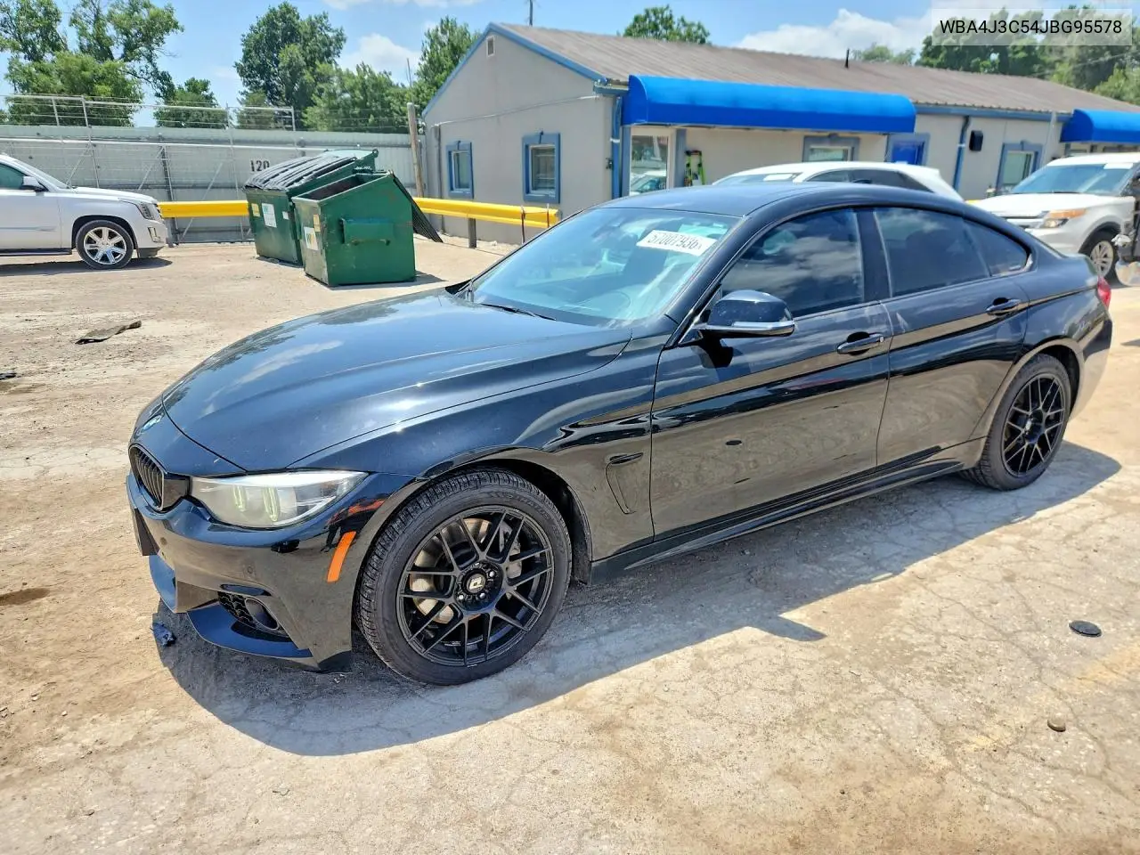2018 BMW 430Xi Gran Coupe VIN: WBA4J3C54JBG95578 Lot: 57007936