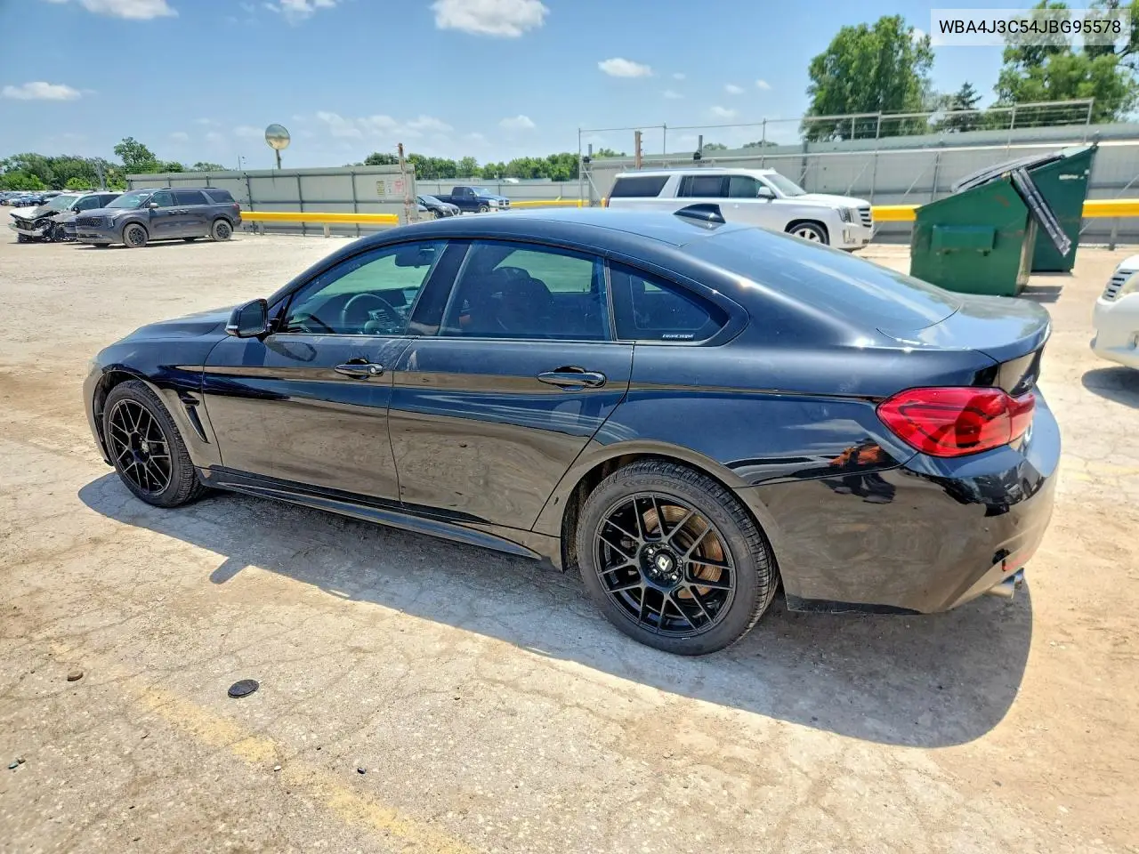 2018 BMW 430Xi Gran Coupe VIN: WBA4J3C54JBG95578 Lot: 57007936