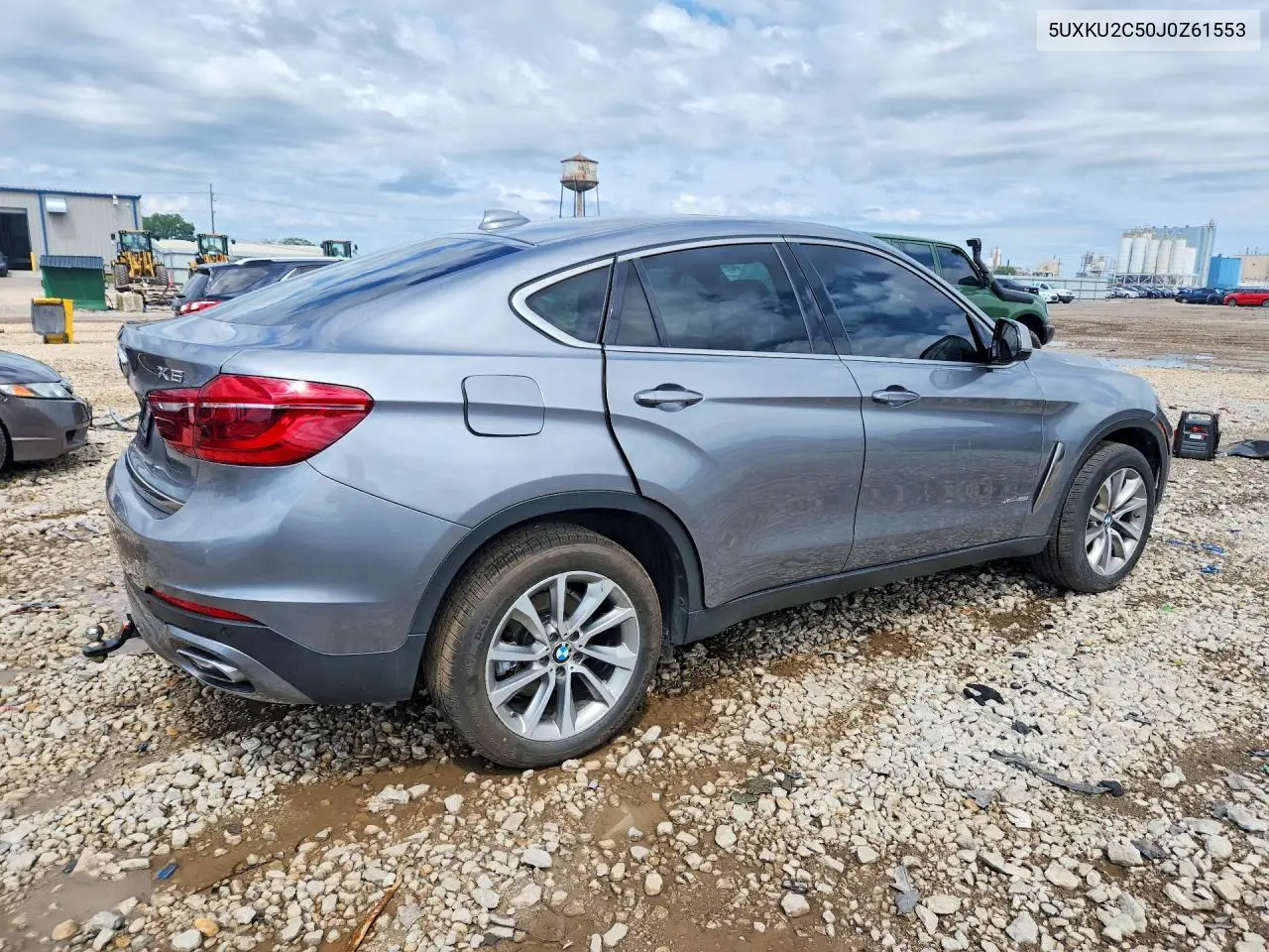 2018 BMW X6 xDrive35I VIN: 5UXKU2C50J0Z61553 Lot: 57020906